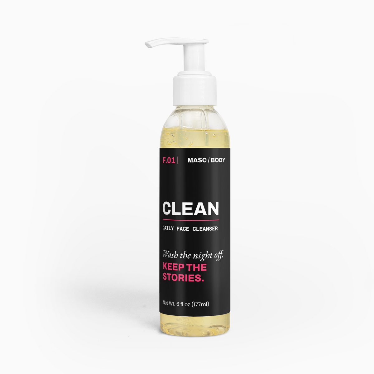 MASC BODY CLEAN face cleanser packaging